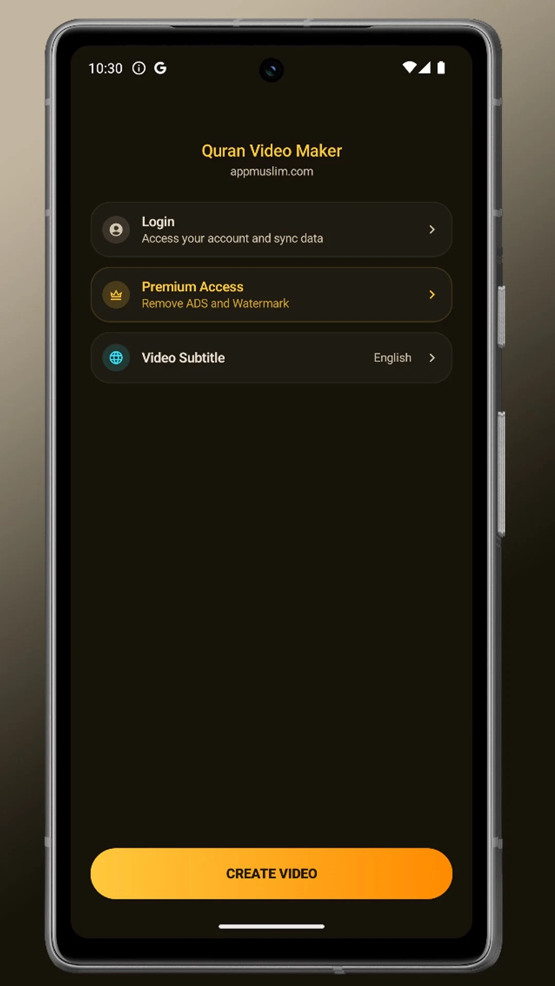 Quran Video Maker screenshot